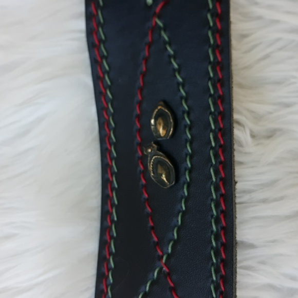 VTG EUC LA SQUADRA LEATHER SLING BELT - Picture 8 of 9